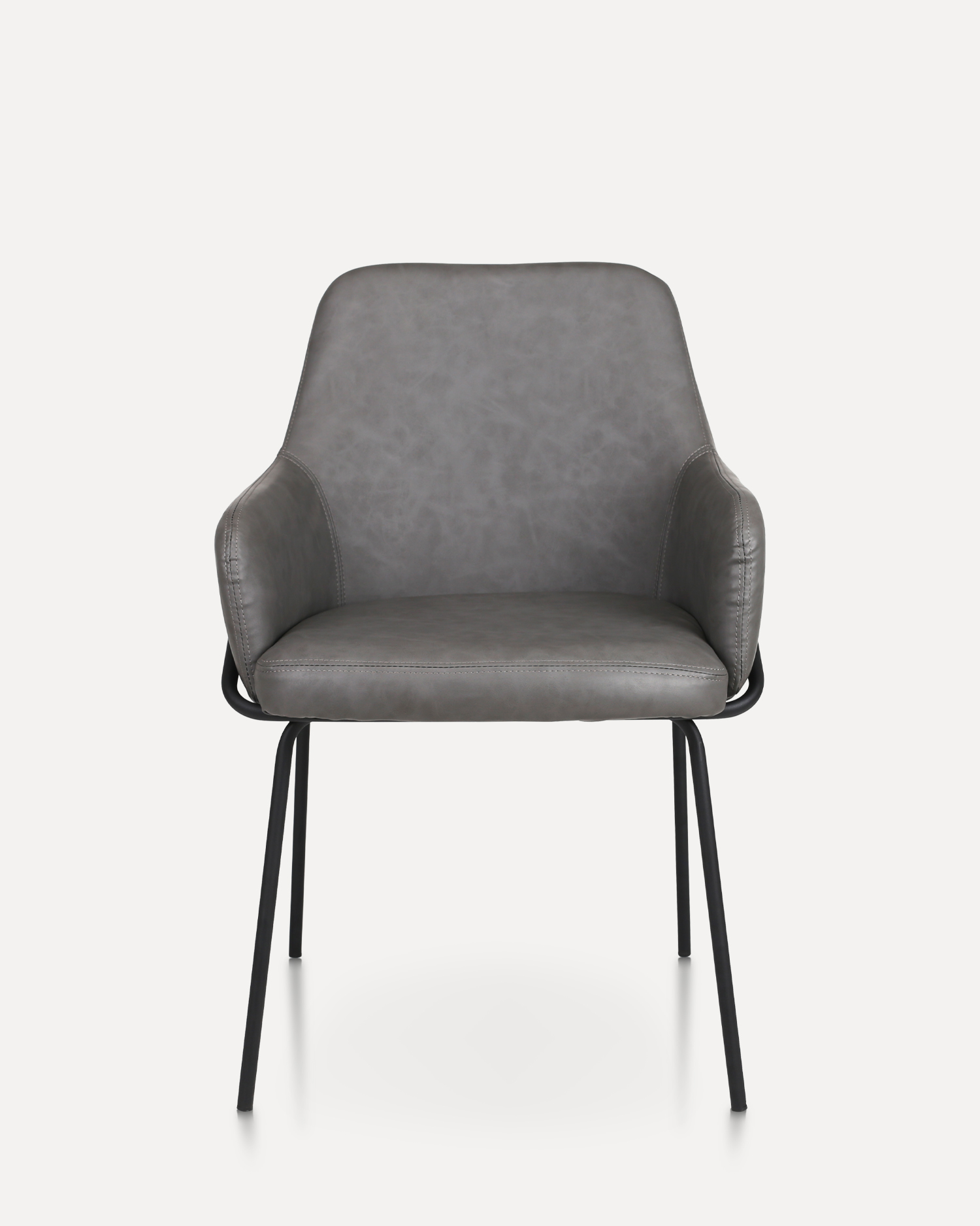 เก้าอี้รับประทานอาหารหนังพร้อมแขน เก้าอี้รับประทานอาหารหนังพร้อมแขน