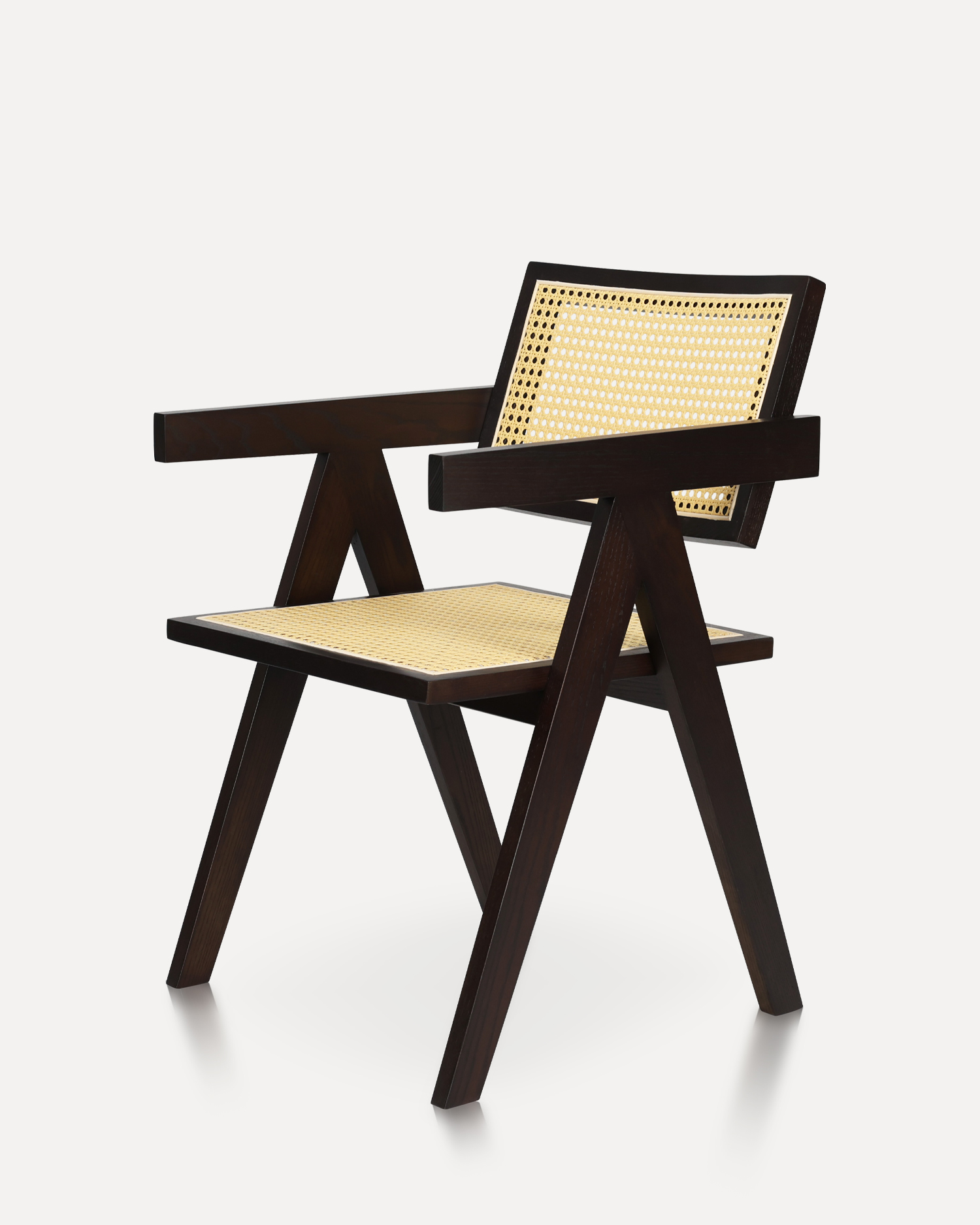 เก้าอี้รับประทานอาหารไม้หวายมินิมัลลิสต์ เก้าอี้รับประทานอาหารไม้หวายมินิมัลลิสต์