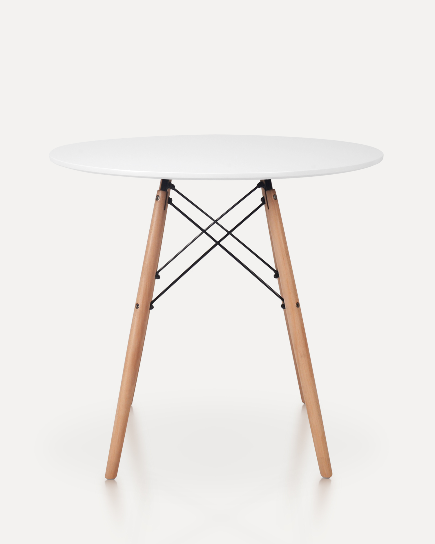 โต๊ะรับประทานอาหารไม้กลมนอร์ดิก